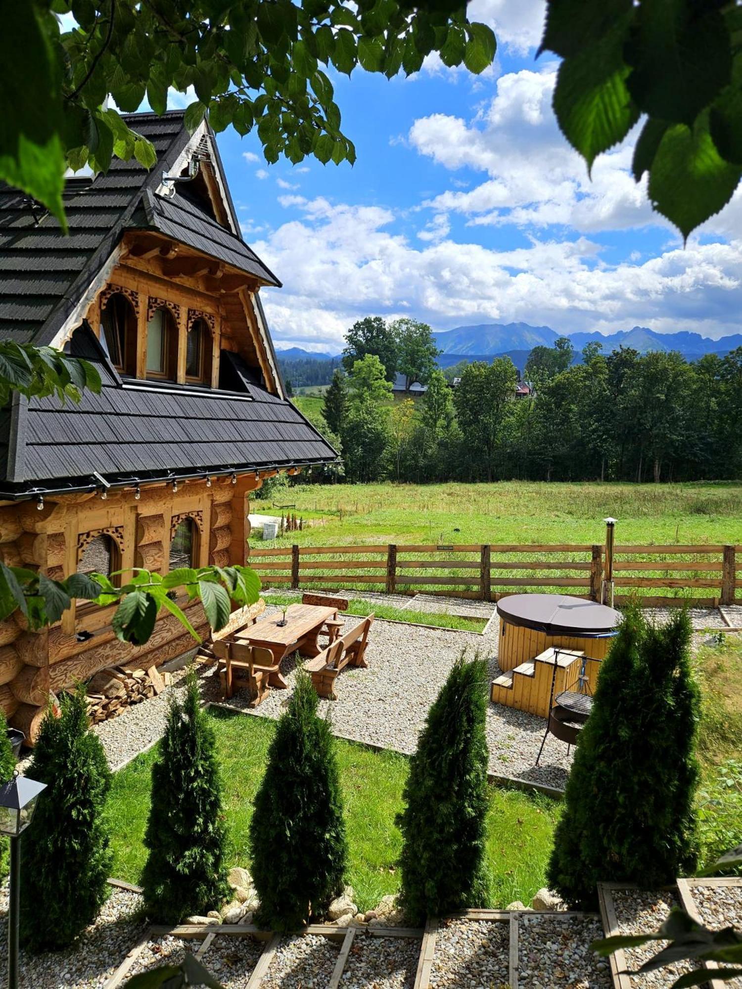 Goralska Chatka 3 Highland Cottage - Jacuzzi, Sauna, Split Ac, Private Parking, Mountains View Zakopane Exterior foto