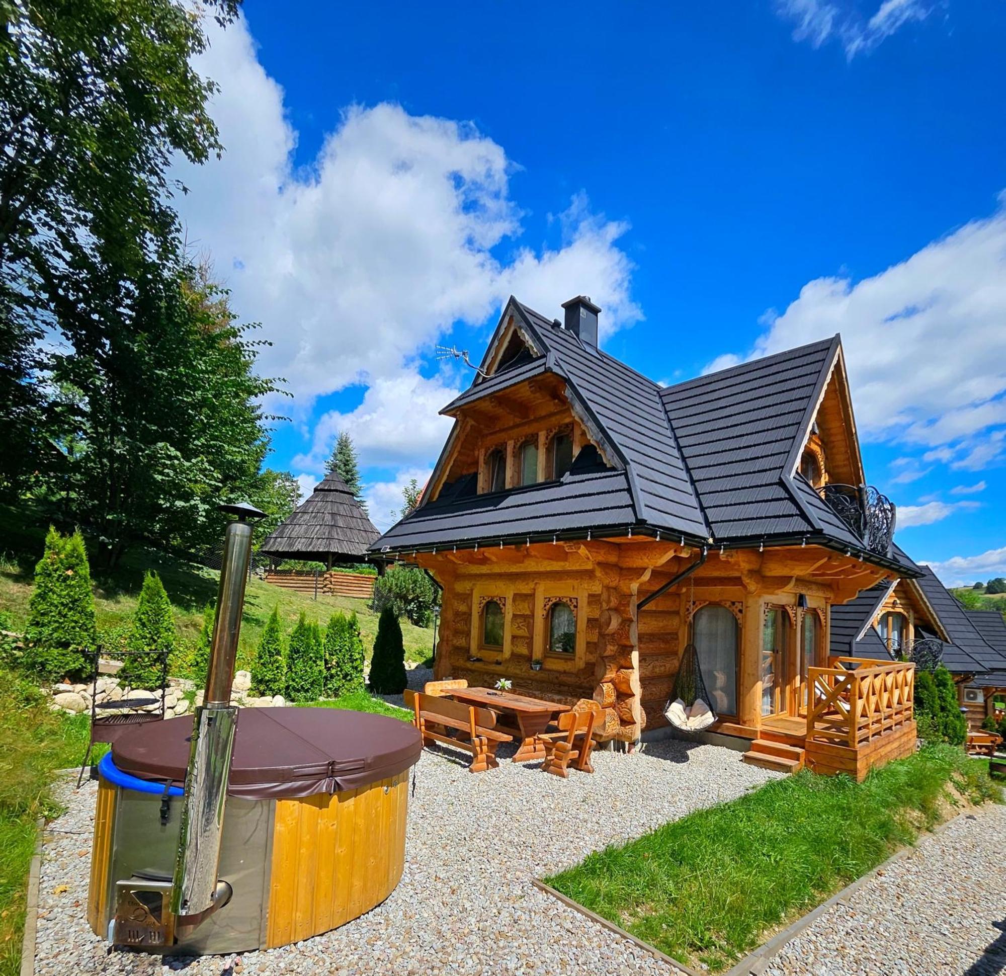 Goralska Chatka 3 Highland Cottage - Jacuzzi, Sauna, Split Ac, Private Parking, Mountains View Zakopane Exterior foto
