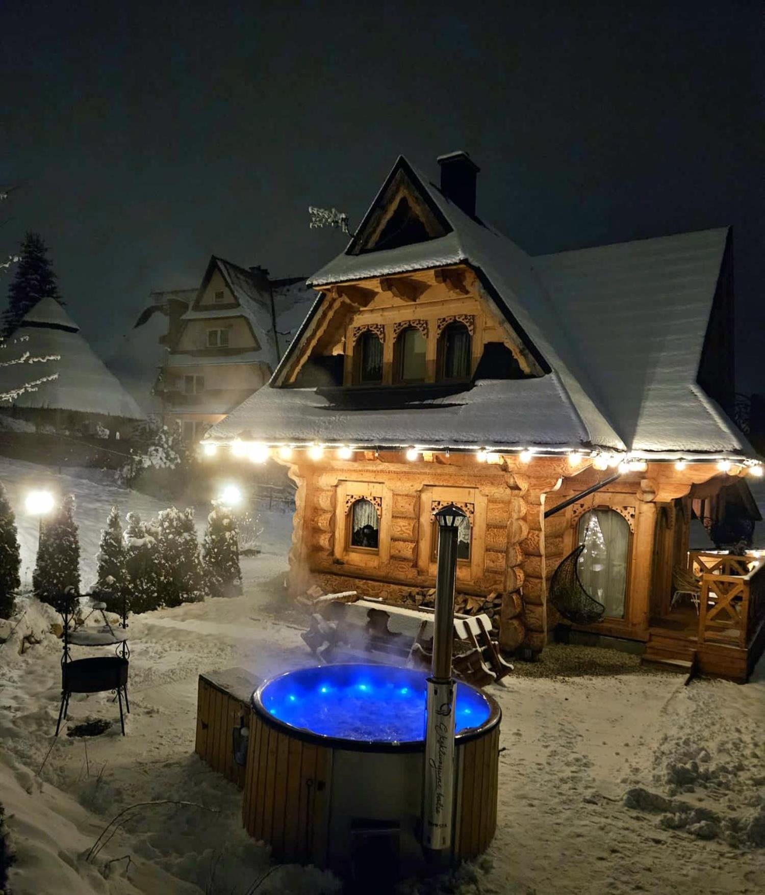 Goralska Chatka 3 Highland Cottage - Jacuzzi, Sauna, Split Ac, Private Parking, Mountains View Zakopane Exterior foto